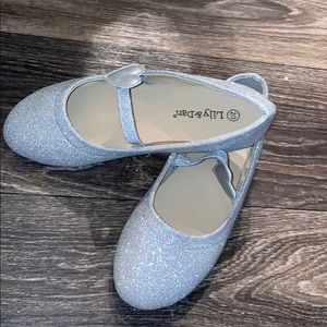 Girls sparkle flats